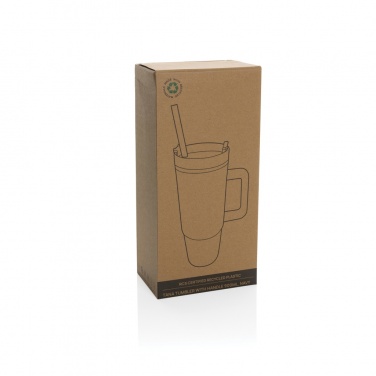 Logo trade promotional products picture of: Tana RCS plastic tumbler with handle 900ml