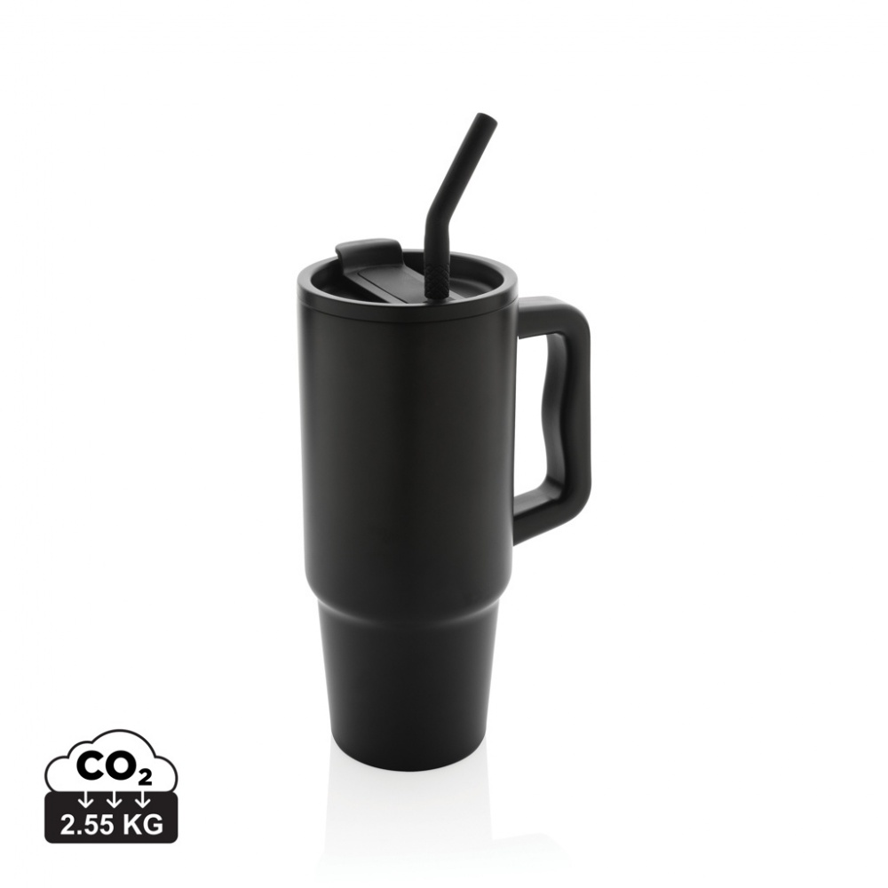 Logo trade promotional giveaway photo of: Embrace deluxe RCS recycled stainless steel tumbler 900ml