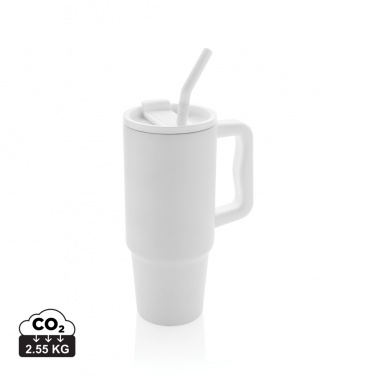 Logo trade promotional item photo of: Embrace deluxe RCS recycled stainless steel tumbler 900ml