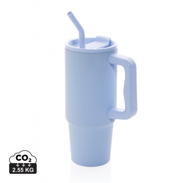 Logo trade promotional products image of: Embrace deluxe RCS recycled stainless steel tumbler 900ml
