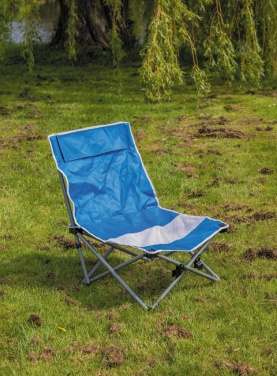 Logo trade business gifts image of: Foldable beach chair in pouch