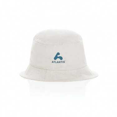 Logo trade corporate gift photo of: Impact Aware™ 285 gsm rcanvas one size bucket hat undyed