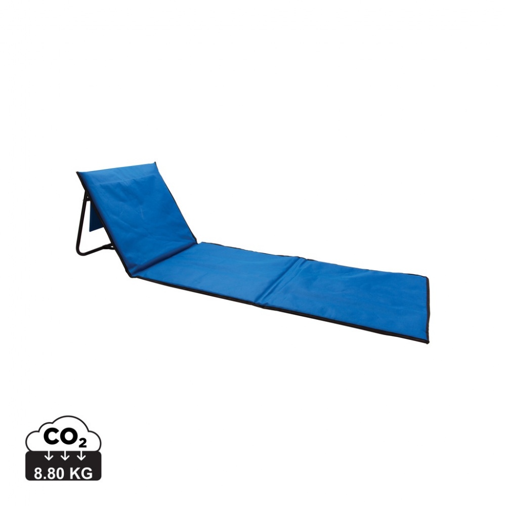 Logo trade advertising product photo of: Foldable beach lounge chair