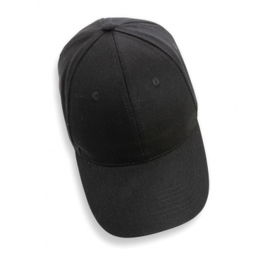 Logotrade promotional merchandise image of: Impact 6 panel 280gr Recycled cotton cap with AWARE™ tracer