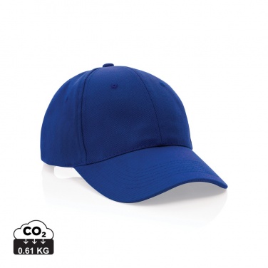 Logo trade promotional item photo of: Impact 6 panel 280gr Recycled cotton cap with AWARE™ tracer