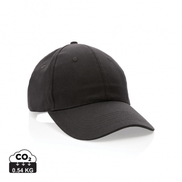 Logo trade advertising product photo of: Impact 6 panel 190gr Recycled cotton cap with AWARE™ tracer