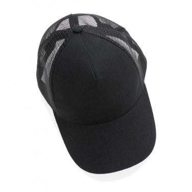 Logotrade promotional merchandise photo of: Impact AWARE™ Brushed rcotton 5 panel trucker cap 190gr
