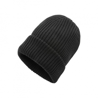 Logotrade promotional giveaway image of: Impact AWARE™  Polylana® double knitted beanie