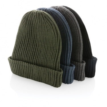 Logotrade promotional merchandise image of: Impact AWARE™  Polylana® double knitted beanie