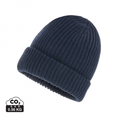 Logo trade promotional giveaway photo of: Impact AWARE™  Polylana® double knitted beanie