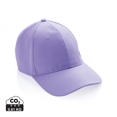 Logo trade promotional product photo of: Impact 6 panel 280gr Recycled cotton cap with AWARE™ tracer
