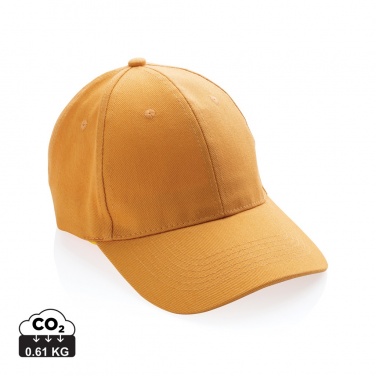 Logotrade promotional gift picture of: Impact 6 panel 280gr Recycled cotton cap with AWARE™ tracer