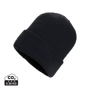 Logo trade promotional item photo of: Pryor AWARE™ Polylana® beanie with cuff