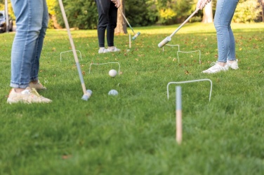 Logo trade promotional products image of: Wooden croquet set