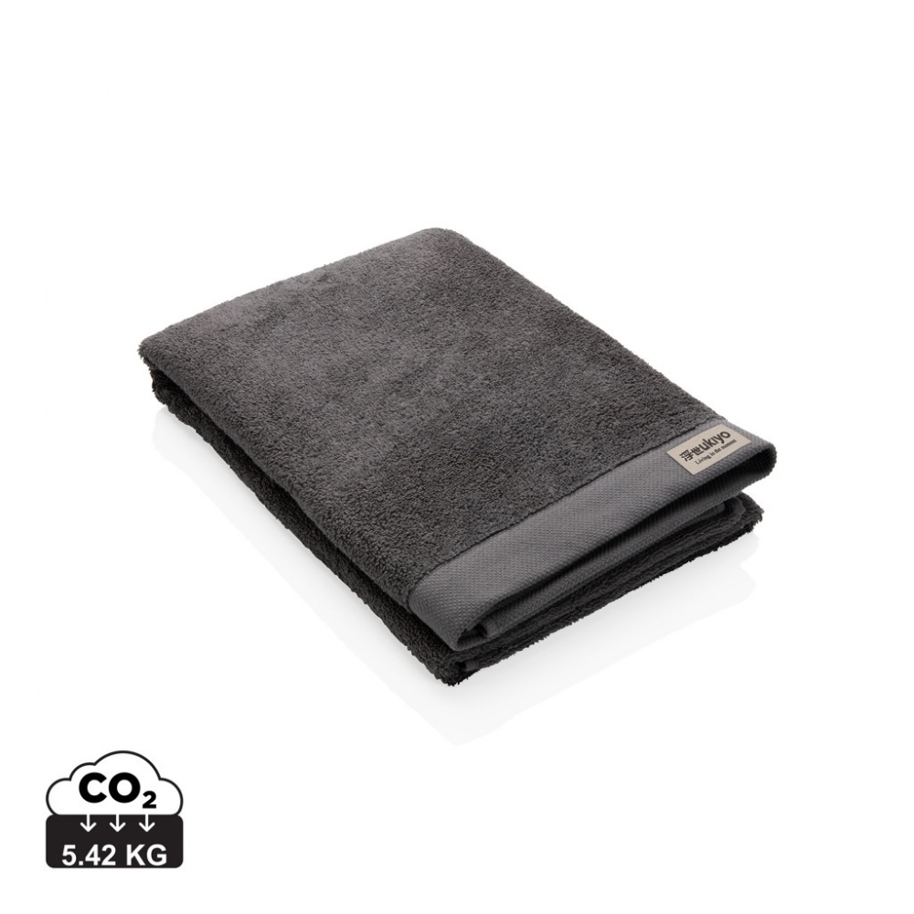 Logo trade advertising products image of: Ukiyo Sakura AWARE™ 500 gsm bath towel 70x140cm
