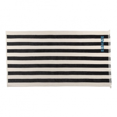 Logotrade advertising products photo of: Ukiyo Yukari AWARE™ XL deluxe beach towel 100x180cm