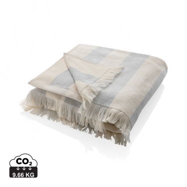 Logo trade promotional products picture of: Ukiyo Yukari AWARE™ XL deluxe beach towel 100x180cm