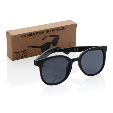 Logo trade promotional gifts picture of: Wheat straw fibre sunglasses