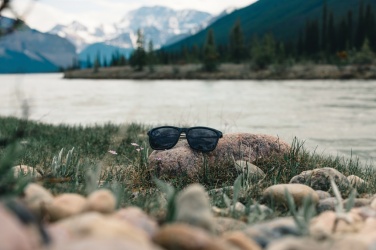 Logo trade promotional items picture of: Swiss Peak RCS rplastic polarised sunglasses