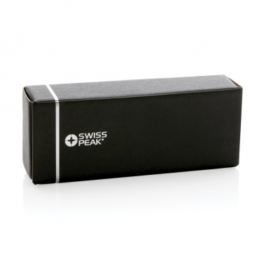 Logotrade promotional giveaway image of: Swiss Peak RCS rplastic polarised sunglasses
