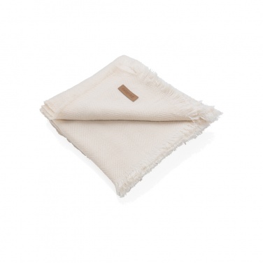 Logo trade advertising product photo of: Ukiyo Aware™ Polylana® woven blanket 130x150cm