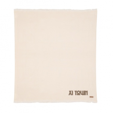 Logo trade advertising product photo of: Ukiyo Aware™ Polylana® woven blanket 130x150cm