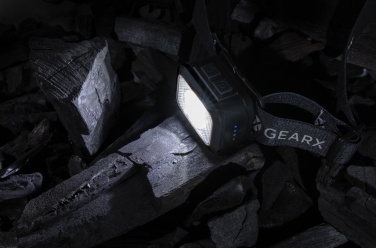 Logotrade promotional giveaways photo of: Gear X RCS rPlastic heavy duty head torch
