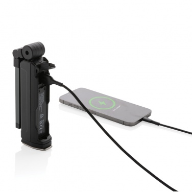 Logo trade promotional giveaways image of: Gear X RCS rPlastic USB rechargeable worklight