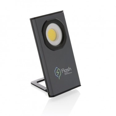Logo trade business gifts image of: Gear X RCS recycled plastic USB pocket work light 260 lumen