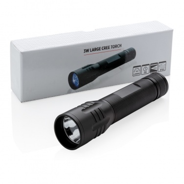 Logotrade promotional giveaways photo of: 3W large CREE torch