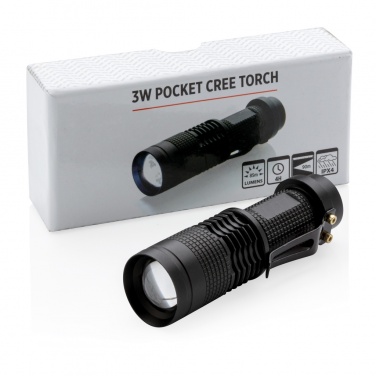 Logotrade corporate gift picture of: 3W pocket CREE torch