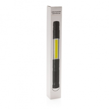 Logo trade corporate gift photo of: Large telescopic light with COB