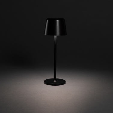 Logotrade promotional products photo of: Zenic RCS recycled plastic USB re-chargable table lamp