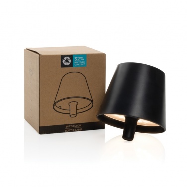 Logo trade promotional items image of: BottleGlow RCS recycled plastic bottle lamp