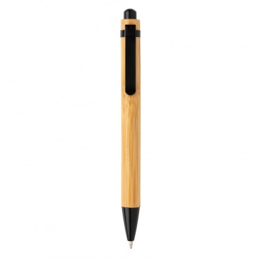 Logo trade corporate gifts image of: Bamboo pen