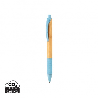 Logo trade promotional product photo of: Bamboo & wheat straw pen