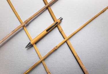 Logotrade promotional giveaway image of: Slim design bamboo pen