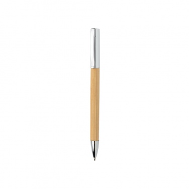 Logo trade promotional items image of: Modern bamboo pen