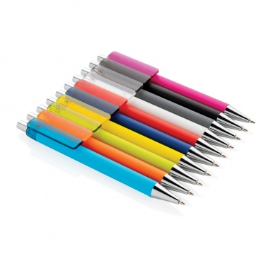 Logo trade promotional merchandise image of: X8 smooth touch pen