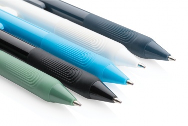 Logo trade corporate gift photo of: X9 solid pen with silicone grip