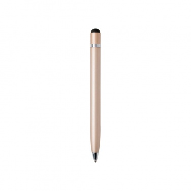 Logo trade promotional items image of: Simplistic metal pen