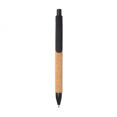 Logo trade advertising products picture of: Write wheatstraw and cork pen