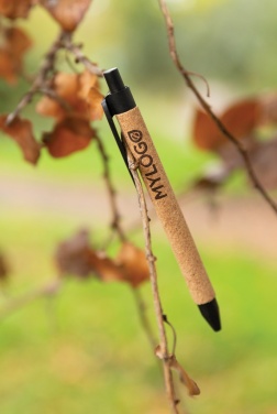 Logo trade advertising products image of: Write wheatstraw and cork pen