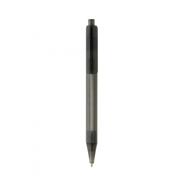 Logo trade promotional products picture of: GRS RPET X8 transparent pen