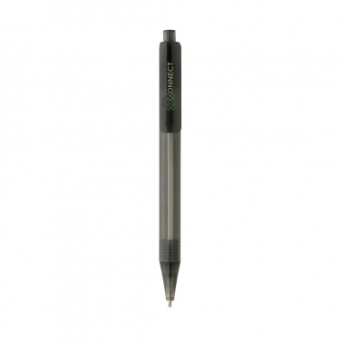 Logo trade promotional product photo of: GRS RPET X8 transparent pen