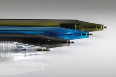 Logo trade corporate gifts picture of: GRS RPET X8 transparent pen