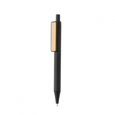 Logo trade corporate gift photo of: GRS RABS pen with bamboo clip