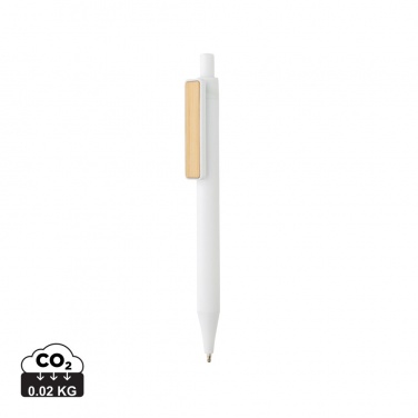 Logotrade promotional giveaways photo of: GRS RABS pen with bamboo clip