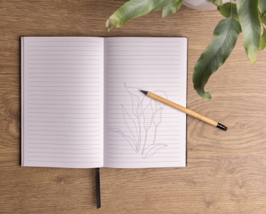 Logotrade business gift image of: Bamboo infinity pencil with eraser