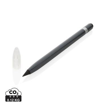 Logo trade promotional items picture of: Aluminum inkless pen with eraser
